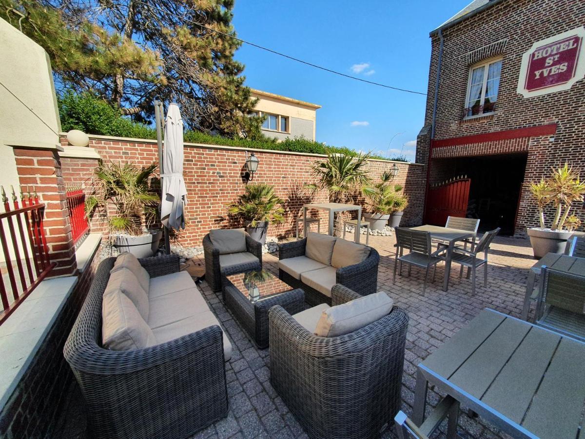 Hotel Le Saint-Yves Le Treport Bagian luar foto